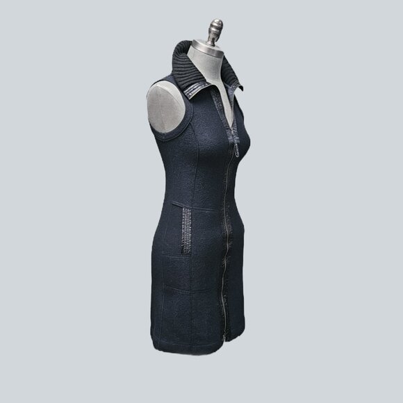 Marc Cain Sleeveless Wool Dress - Picture 1 of 6